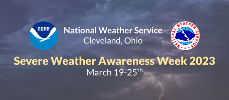 SPRING SEVERE WEATHER AWARENESS WEEK – MARCH 19-25, 2023